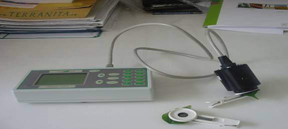 Chlorophyll analyzer -Handy Pea- Physiology Lab.